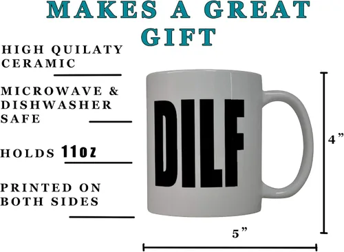 Miniatura 3 de Rogue River Tactical Taza de café divertida para papá, DILF, gran idea de regalo para hombres, padre, marido, abuelo (DILF)