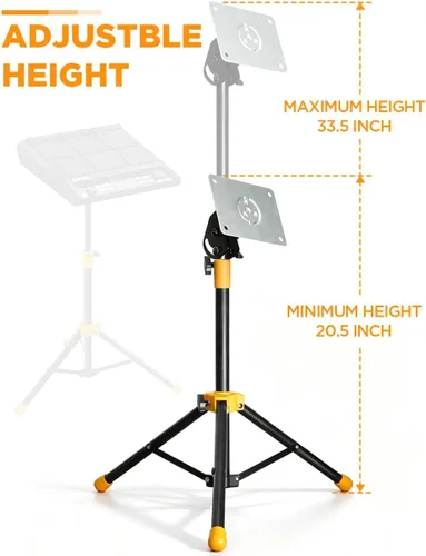 Miniatura 2 de Soporte de montaje electrónico portátil PPS-75 con placa para almohadilla de muestra/tambor instrumentos de percusión