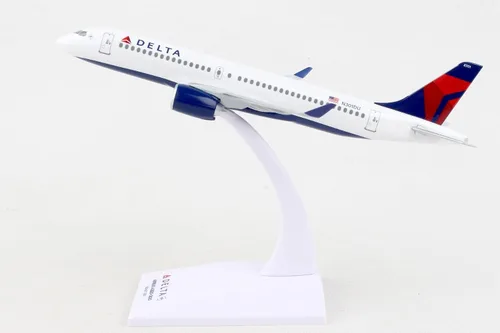Miniatura 3 de SkyMarks Delta A220-300 Modelo de pantalla a presión a escala 1/200 (SKR1091) - Con licencia oficial de Delta y Airbus para mayores de 14 años