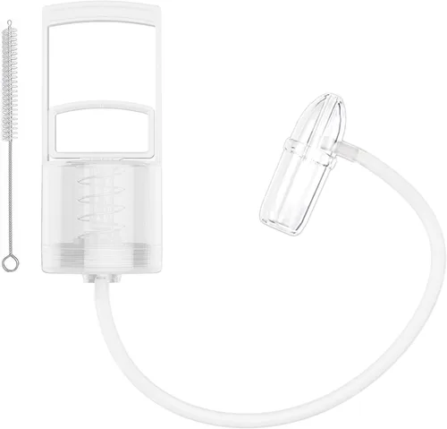 Miniatura 8 de Aspirador nasal para bebé, chupón de nariz de bebé, chupón de moco con bomba de mano, aspirador nasal para bebé con puntas de silicona