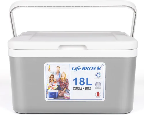 Miniatura 13 de Hielera portátil aislada de 11Qt 19Qt, caja de almuerzo con hielera a prueba de fugas, enfriadores duros con paquete de hielo extra para barbacoa