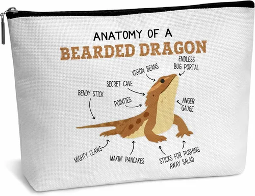 Miniatura 10 de Bolsa de maquillaje, regalos de graduación de cumpleaños para amantes de los animales, amigos, mamá, mujer, niña, hija, bolsa de viaje, BEAGLE