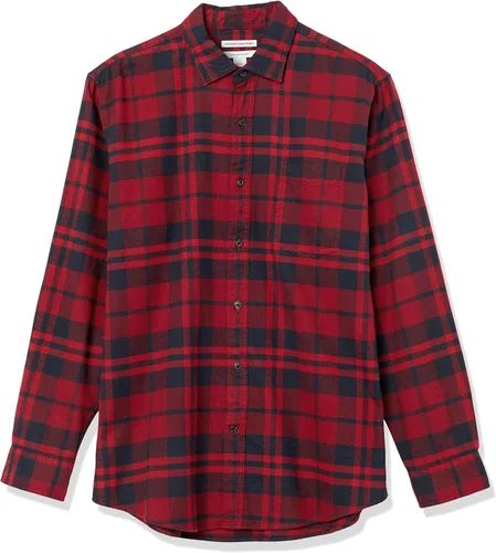Miniatura 7 de Tienda Essentials - Camisa de franela para hombre, de manga larga