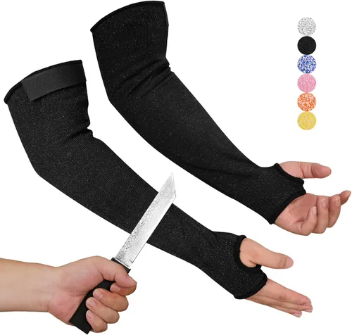 Mangas de brazo resistentes a cortes para hombres y mujeres, protectores de brazo para piel fina y moretones para jardinería, agricultura, patio,