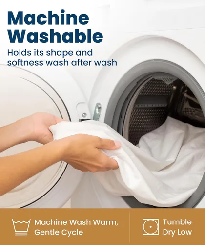 Miniatura 6 de Everlasting Comfort Protector de colchón prémium tamaño King, impermeable e hipoalergénico, diseño silencioso, funda lavable, bolsillo profundo