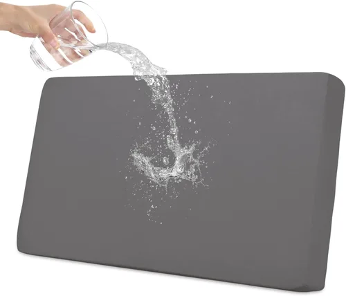 Miniatura 55 de Easy-Going - Fundas elásticas 100% impermeables para cojín de sofá, funda protectora para cojín de sofá, protector de muebles elástico para niños