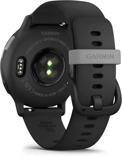 Miniatura 6 de Garmin vivoactive 5 - Reloj inteligente con GPS de salud y fitness para hombres y mujeres con bisel de aluminio pizarra, caja negra y banda