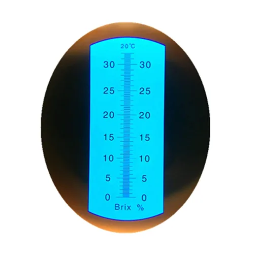 Miniatura 2 de Refractómetro Brix de mano FVRYCA con medidor portátil automático ATC 0-32% de rango de azúcar