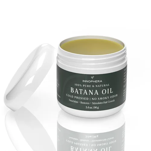 Miniatura 7 de Aceite de batana para el crecimiento del cabello, prensado en frío sin olor ahumado, 100% puro y natural de Honduras, nutre, hidrata y restaura