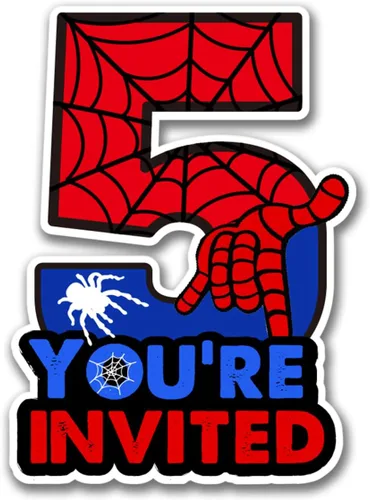 Miniatura 7 de Invitaciones de cumpleaños de superhéroes para el octavo cumpleaños con sobres, invitaciones con forma de ocho para niños de 8 años, tarjetas