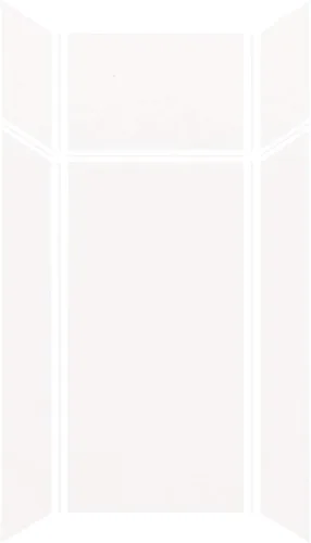 Miniatura 68 de Transolid EWKX483696-41 Expressions - Kit de pared de ducha de 6 paneles con extensión, 36 pulgadas de largo x 48 pulgadas de ancho x 96 pulgadas
