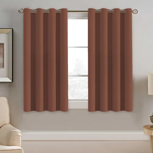Miniatura 116 de H.VERSAILTEX - Cortinas blackout con aislamiento térmico y ojales en la parte superior, para patios, puertas correderas y división de habitaciones