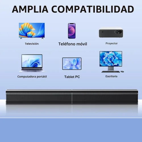 Miniatura 7 de Barra de sonido, barra de sonido de 80 W para Smart TV, barra de sonido Bluetooth 5.3 2026, sonido envolvente de cine en casa, graves de altavoz