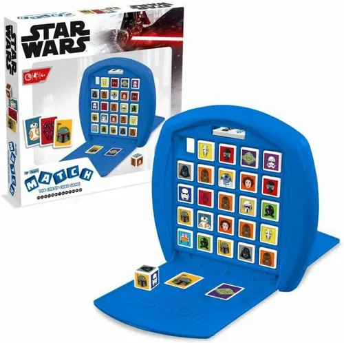 Top Trumps Match Star Wars The Crazy Cube Game, juega con 15 de tus personajes favoritos de Kylo Ren, Boba Fett, Chewbacca, Darth Maul y