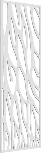 Miniatura 140 de 9 3/8"W x 24 3/8"H x 1/4"T Bristol Decorativos Paneles de Pared de Madera Calado, Cereza