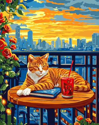 Miniatura 9 de QUITEDEW Kit de pintura por números para adultos, Times Square para adultos, kits de pintura por números, paisaje de calle, pintura cuadrada