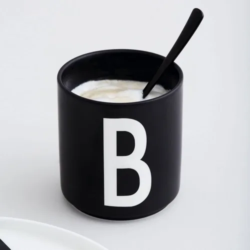 Miniatura 3 de Design Letters Taza de café con inicial A-Z Taza de café de Navidad con monograma para hombres, mujeres, tazas de porcelana de 11 onzas, taza