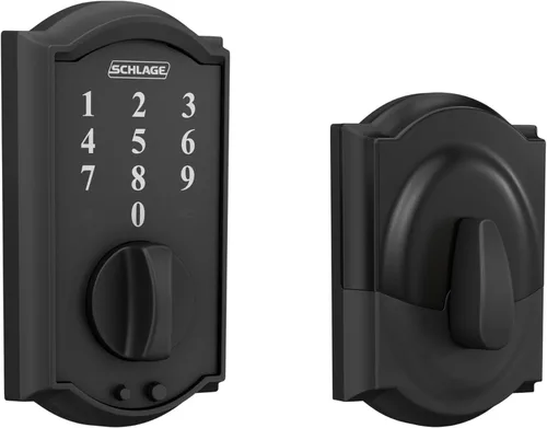 Miniatura 9 de Cerradura de seguridad táctil Schlage Camelot, BE375 CAM 605 Bright Brass