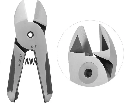 Miniatura 4 de S7P Alicates de corte neumático de repuesto para cabezal de corte, tijeras de aire, ajuste para HS30, Alicates de corte de 0.130 in, alambre