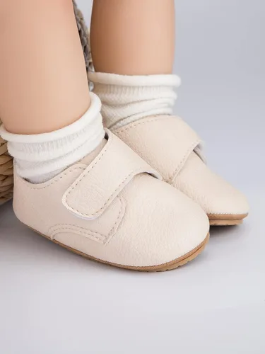 Miniatura 7 de HsdsBebe Zapatos Oxford de piel sintética con suela de goma suave, antideslizantes, para niños y niñas, para caminar, mocasines