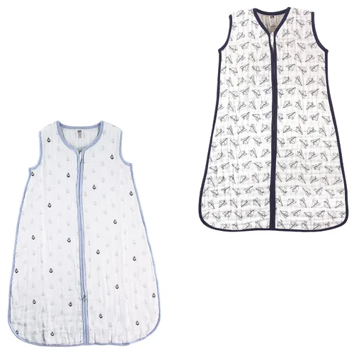 Miniatura 52 de Hudson Baby- Saco de dormir de muselina para bebé, unisex, 0-6 meses