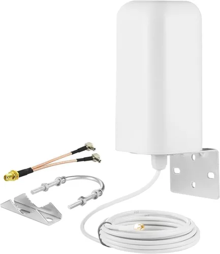 Alta ganancia 10dBi externa SMA macho/Dual TS9 4G LTE 5G Antena exterior para Netgear Nighthawk M6 MR6110 MR6150 MR6500 M6 Pro M5 MR5100 MR5200 4G
