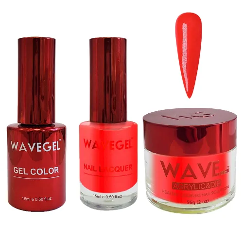 Miniatura 37 de WAVEGEL - Juego de gel de remojo, laca de uñas y polvo acrílico y polvo de inmersión a juego - Colección Queen - #015 Noble Men