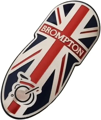 Miniatura 8 de Brom-ptons - Calcomanías de aluminio para cabeza de bicicleta, calcomanías para BMX, marco frontal de bicicleta, accesorios de ciclismo de vapor