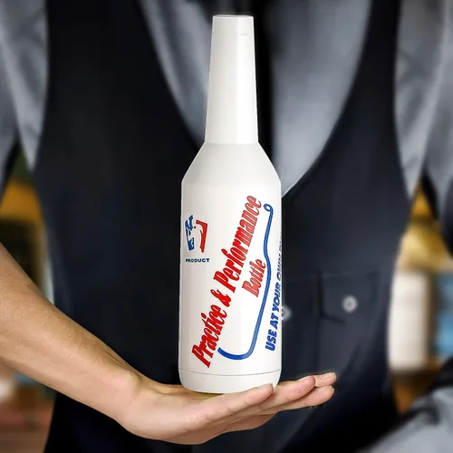 Miniatura 4 de SuproBarware 1 botella Flair de práctica de barman botellas de práctica de barman de 25 oz/25.4 fl oz, kit de barman de estilo blanco, barra