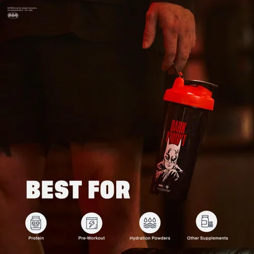 Miniatura 5 de BlenderBottle DARK KNIGHT (Batman) Pro28-28-oz. - A todo color rojo/negro