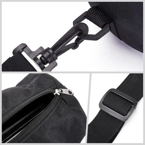 Miniatura 6 de Bolsa de transporte para trípode, 22.5 x 7.5 x 7.5 pulgadas, funda acolchada de trípode resistente con correas para el hombro y asa (S)