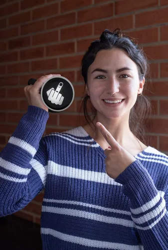 Miniatura 3 de Divertida taza de café para hombres y mujeres - Taza Have A Nice Day con dedo medio en el fondo Divertidos regalos de broma de elefante blanco