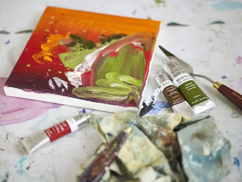 Miniatura 6 de Winsor & Newton Tubos de pintura Winton de aceite Luz roja de cadmio