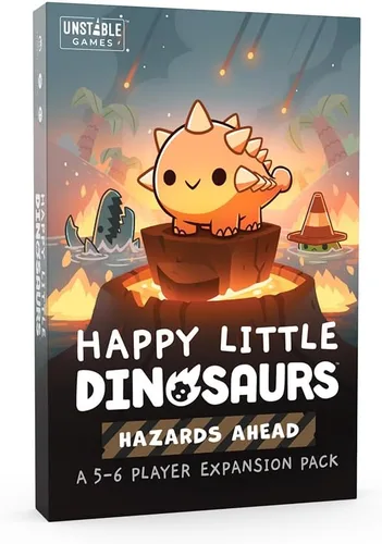 Miniatura 4 de Unstable Games - Happy Little Dinosaurs: Paquete de expansión para 5-6 jugadores - Lindo juego de cartas para niños, adolescentes y adultos - ¡Evita