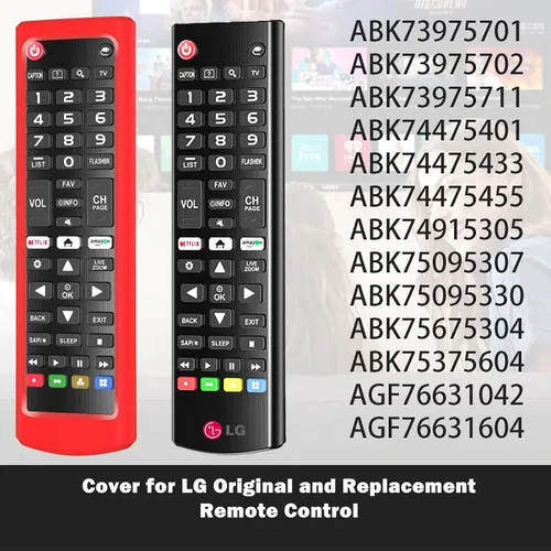 Miniatura 6 de AKB75095307 AKB75375604 AKB74915305 - Funda de silicona de repuesto para mando a distancia LG TV AKB75095307 AKB75375604 AKB74915305, funda de Verde