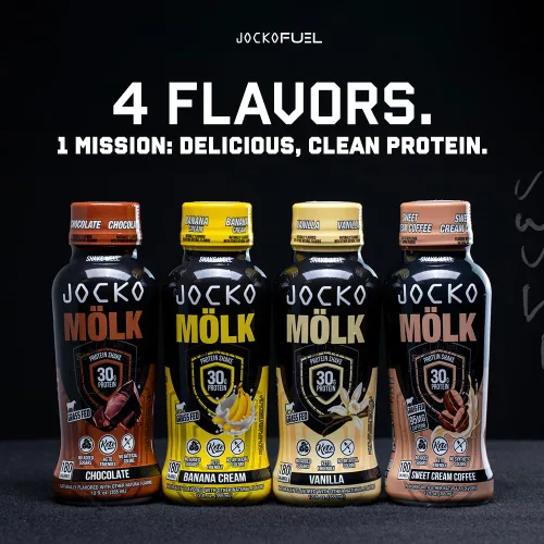 Miniatura 5 de Jocko Mölk 30g de batido de proteína a base de hierba, sin azúcar añadida, bebidas proteicas aptas para dieta KETO - Listo para beber 12 fl oz