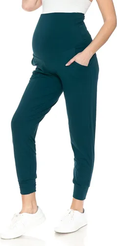 Miniatura 164 de Leggings Depot Pantalones de maternidad para mujer, sobre el vientre, pantalones deportivos casuales para descansar