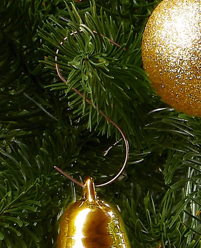 Miniatura 3 de BRUBAKER Paquete de 100 ganchos para adornos, ganchos en forma de S, para bolas de Navidad y decoración de árboles, ganchos decorativos de metal