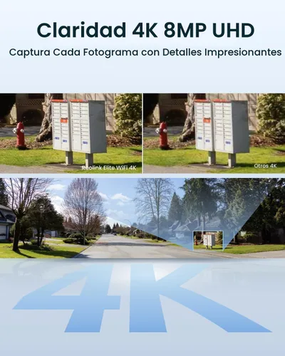 Miniatura 2 de REOLINK Cámara de seguridad panorámica de 180° de 4K 8MP con lente dual, Wi-Fi 6 de doble banda 2.4/5GHz, seguimiento de movimiento, hasta 512GB