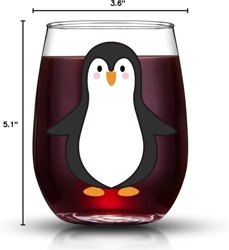 Miniatura 8 de KFK Regalos de pingüinos, regalos de pingüinos para mujeres, cumpleaños, regalo de Navidad para amantes de los pingüinos, mujeres y hombres, regalo