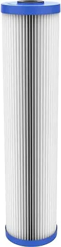 Miniatura 2 de Pentair Pentek R30-20BB Big Blue Filtro de Agua para Sedimentos, Cartucho de Filtro de Poliéster Plisado para Toda la Casa, 20" x 4.5", 30 Micrón