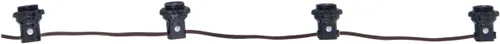 Miniatura 2 de B&P Lamp® Juego de arnés de candelabro E12 de 4 luces, cada uno con anillo fenólico y cables de 18/2 cables