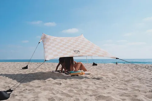 Miniatura 33 de Neso Tienda de Campaña Portátil para Playa Refugio Solar con Anclaje de Arena - Toldo Ligero de Sombra para Playa - Fácil Instalación para Salidas