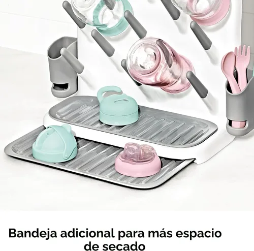 Miniatura 3 de Rejilla de secado expandible Oxo Tot – Rejilla de secado ahorradora de espacio Esenciales para recién nacidos y bebés Esenciales