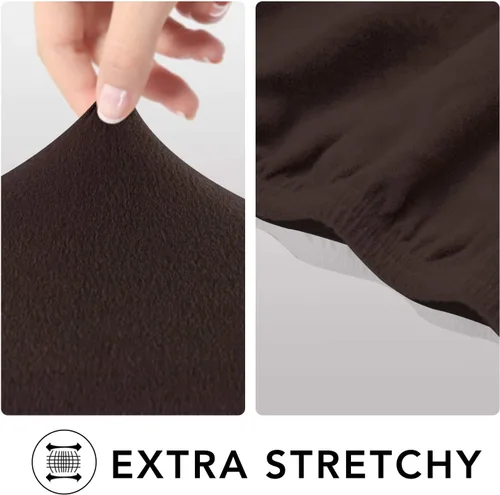 Miniatura 4 de PureFit - Funda superelástica con bolsillo p/protección de sofá/sillón - Suave cubierta de elastano antideslizante, lavable, c/base elástica, apta