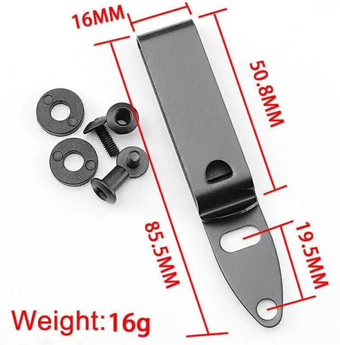 Miniatura 3 de TEAMWILL Funda K para cinturón con clip de cintura, funda para Kydex, IWB IWB-2, 2