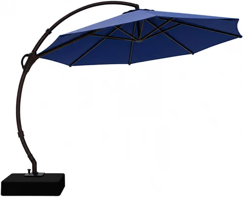 Miniatura 12 de LAUSAINT HOME Outdoor Patio Umbrella with Base included, Deluxe Curvy Cantilever Umbrella Heavy Duty Offset Hanging Umbrella