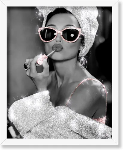 Miniatura 45 de Poster Master Impresión de labios dorados, póster de mordida de labio, arte moderno y minimalista, regalo bohemio para hombres y mujeres, diseño