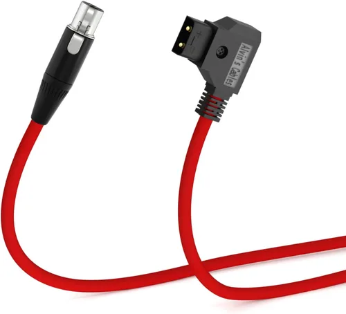 Miniatura 6 de Alvin's Cables 12V TV Lógica Monitor Cable de alimentación Mini XLR 4 Pin hembra a D Tap para cámaras Monitor