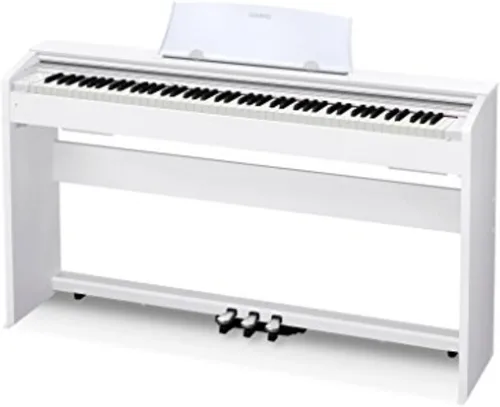 Miniatura 2 de Casio Privia PX-770 - Piano digital de consola con 88 teclas pesadas Teclas de acción de martillo escaladas Tri-Sensor II Fuente de sonido AiR